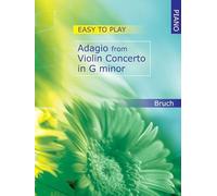 Easy-to-play Adagio from Violin Concerto in G Min..