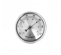 Easy to Read Pointers Type Instrument for Barometric Pressure Temperature Silver Metal 90mm Analog Gauges for Home Metal Frame