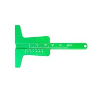 Easy to Read Tire Treads Depth Gauge Constructed from Stainless Steel for Car Truck Use in Various Climates Treads Assessment on Various Vehicles Including Car and Bikes Portable