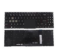 Easy to replace US RU RGB Backlit Keyboard For MSI for Katana GF66 GF76 for Pulse GL66 GL76 MS-1582 MS-1581 1583 MS-17L1 17H3 English Russian NSK-FG1ABN(US RGB version 2)