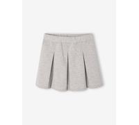 Easy-to-Slip-On Pleated Skirt for Girls grey