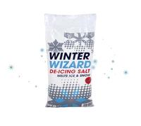 Easy to Sprinkle Winter White Rock Grit De-Icing Salt Perfect for Roads, Paths & Gardens (10kg (1 Bag))