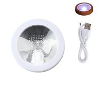 Easy to touch LED illuminated beverage based USB rechargeable. USB coaster suitable for quickly enhancing the atmosphere of your home or club