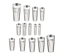 Easy to use 14 piece ergonomic sealant nozzle stainless steel tip for smooth caulking home repair for craftsmen and enthusiasts