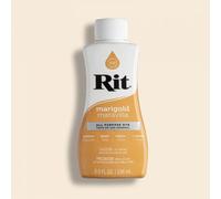 Easy to Use All Purpose Liquid Dye, 236 mL, Multiple Colours Available, Suitable for Cotton Silk Wool Nylon Rayon and More (Marigold)