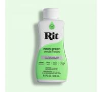 Easy to Use All Purpose Liquid Dye, 236 mL, Multiple Colours Available, Suitable for Cotton Silk Wool Nylon Rayon and More (Neon Green)