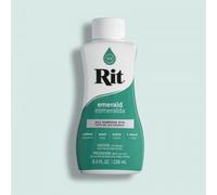 Easy to Use All Purpose Liquid Dye, 236 mL, Multiple Colours Available, Suitable for Cotton Silk Wool Nylon Rayon and More (Emerald)