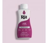 Easy to Use All Purpose Liquid Dye, 236 mL, Multiple Colours Available, Suitable for Cotton Silk Wool Nylon Rayon and More (Violet)