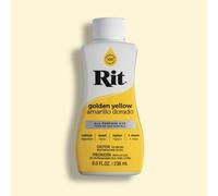 Easy to Use All Purpose Liquid Dye, 236 mL, Multiple Colours Available, Suitable for Cotton Silk Wool Nylon Rayon and More (Golden Yellow)