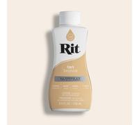 Easy to Use All Purpose Liquid Dye, 236 mL, Multiple Colours Available, Suitable for Cotton Silk Wool Nylon Rayon and More (Tan)