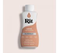 Easy to Use All Purpose Liquid Dye, 236 mL, Multiple Colours Available, Suitable for Cotton Silk Wool Nylon Rayon and More (Camel)