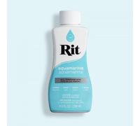 Easy to Use All Purpose Liquid Dye, 236 mL, Multiple Colours Available, Suitable for Cotton Silk Wool Nylon Rayon and More (Aquamarine)