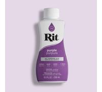 Easy to Use All Purpose Liquid Dye, 236 mL, Multiple Colours Available, Suitable for Cotton Silk Wool Nylon Rayon and More (Purple)