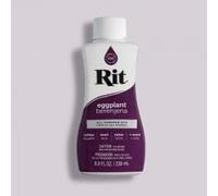 Easy to Use All Purpose Liquid Dye, 236 mL, Multiple Colours Available, Suitable for Cotton Silk Wool Nylon Rayon and More (Eggplant)
