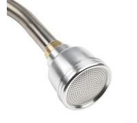 Easy to Use Aluminum Alloy Nozzle on Sturdy Stainless Steel Wand Design (3/4inch)
