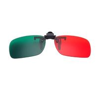 Easy to Use and Green Clip On Lens for Kids Suit for Color Weakness Correction Simplify Training Accessory Color Glasses Kids Correction Glasses to Correct