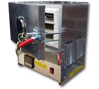 Easy to use, Domestic, P.I.D Controlled (1000C/1832F) Compact Table-top Electric kiln with 2 Shelves, top Ventilation Hole, 45-mm Quartz Window and a Safety Switch