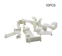 Easy to Use Double Roller Blind Holders for Sash Doors 17mm Plastic Bracket 2/10/20pcs Set (10pcs )