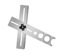 Easy to Use Drilling Guide Wall Floor Hole Locator for DIYer Enthusiasts Professional On Tile Glass High Wear Resistance Precise Hole Positioning