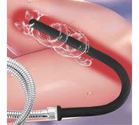 Easy to Use Enema Shower Bar Ultra Long Silicone Tip Adjustable Flow for Adults Use