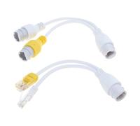 Easy to use Ethernet splitter combiner RJ45 for streamlined network configuration and connectors for devices that link the power splitter