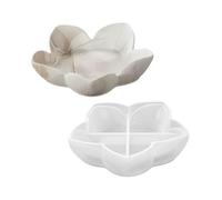 Easy to Use Flower Plate Mold for Beginners and Craft Enthusiasts Jewelry Storage Tray Making Home Decoration Irregular Storage Box Silicone Mold