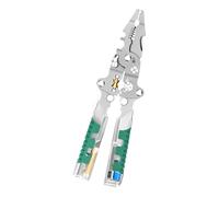 Easy to Use Folding Electrician Stripping Plier Cable Cutting Accurate Ethernet Cord Stripping for Household Maintenance Folding Electrical Screwdriver Wire Stripper