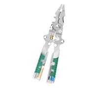 Easy to Use Folding Electrician Stripping Plier - Cable Cutting & Accurate Ethernet Cord Stripping, Ideal for Household Maintenance, Folding Electrical Screwdriver Wire Stripper