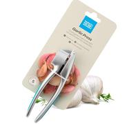 Easy to Use Garlic Press - Removes The Need to Peel, Great Kitchen Gadget for Crushing Garlic Cloves. Dishwasher Safe, Garlic Crusher, Works with Ginger. Must Have Tool for Any Kitchen, Lagoon