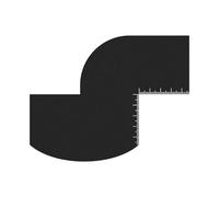 Easy To Use Hairlines And Beard Shaping Card With Sturdy Design And Precise Measurement Scales Grooming Accessories