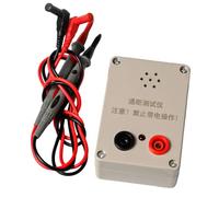 Easy to Use Handheld L9V Voltages Tester with Double Alerts Visual Indicators for Accurate Wire Testing Quick Fault Finding Continuity Checking Tool