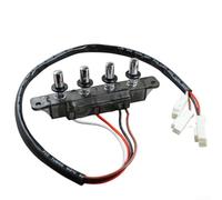 Easy to use Kitchen Hood Switch, Perfect Spare Part for a Wide Range of Hood Models (4 Button)
