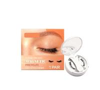 Easy-to-use magnetic false eyelashes. A 60-second quick application kit for all-day wear without falling off. No skills required, perfect for busy mornings and beginners.