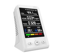 Easy to Use Multiple Analysis Device with Realtime Detection for Formaldehyde Carbon Dioxide Temperature Humidity Air Pollution Meter