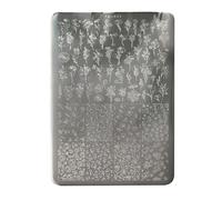 Easy to Use Nails Art Transfer Plate Stainless Steel Stamping Plate with Tulips Theme Suitable for Professional Results Nails Art Accessory