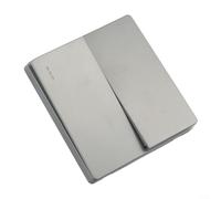 Easy to Use PC 86mm Push Button Switch 123 Gang Wall Light Rocker Switch for Home (2 Gang)