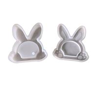 Easy to use rabbit mould for crafting atmospheres. Lightweight, flexible silicone designs ensure easy de-moulding of the candle mould