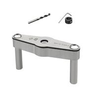 Easy to Use Rhomboid Hole Drill Tool Hole Drilling Assistant for Students and Craft Enthusiasts with Antislip Handle Sturdy Manual Drill Guide
