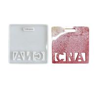 Easy to Use Silicone Badges for Name Label Work Pass Student Card and Creative Crafting Symbol