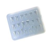 Easy to Use Silicone Dentals, Teeth Shapes, Easy, A