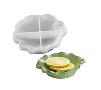 Easy to Use Silicone Mold Creating Decorative Trays with Unique Shape Suitable for Jewelry Plate Making Silicone Mold