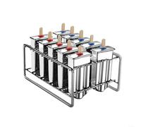 Easy to Use Stainless Steel Ice Lolly Maker, Perfect for Making Delights (10)