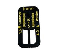 Easy to Use Tire Pattern Depth Measuring Keychain with 1 Button Operate for Simple Tire Wear Assessment Utility Depth