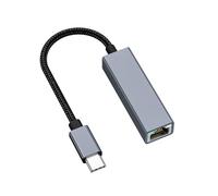 Easy to Use USB C to Ethernet Adapter USB Type C to RJ45 Networking Adapter Highly Speed Internet 1000Mbps Speed