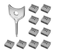 Easy To Use USB Port Blockers USB Port Plug Wide Fit For Data On PC And Laptops Against And Water