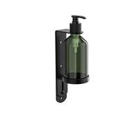 Easy to Use Wall Mounted Soap Dispenser Manual Pump for Shampoo and Shower Gel in Any Room (1 Bottle)