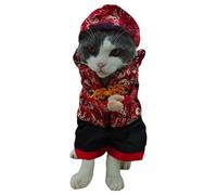 Easy To Wear Pet Jumpsuits Machine Washable Dog Cats Festival Theme Clothing For Halloween New Year Party Gathering Easy Wear Dog Jumpsuits For Parties