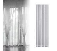 Easy-topbuy 1 Piece Pure White Gauze Curtain, European Sheer Window Curtains Elegant Panels Voile Curtains Drapes For Home Bedroom/Living Room/Wedding, 100x200CM / 140x240CM