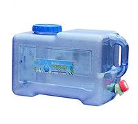 Easy-topbuy 5L / 8L Portable Camping Water Container With Faucet, Square Barrel Plastic Storage Bucket Ergonomically Design Water Carrier For Outdoor -driving Tour