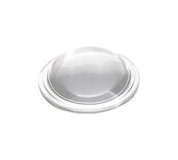 Easy-topbuy Borosilicate Glass Plano-convex Glass Lens,Smooth Optical Glass High LED Convex Lens Condenser Lens,30/44/54/66mm